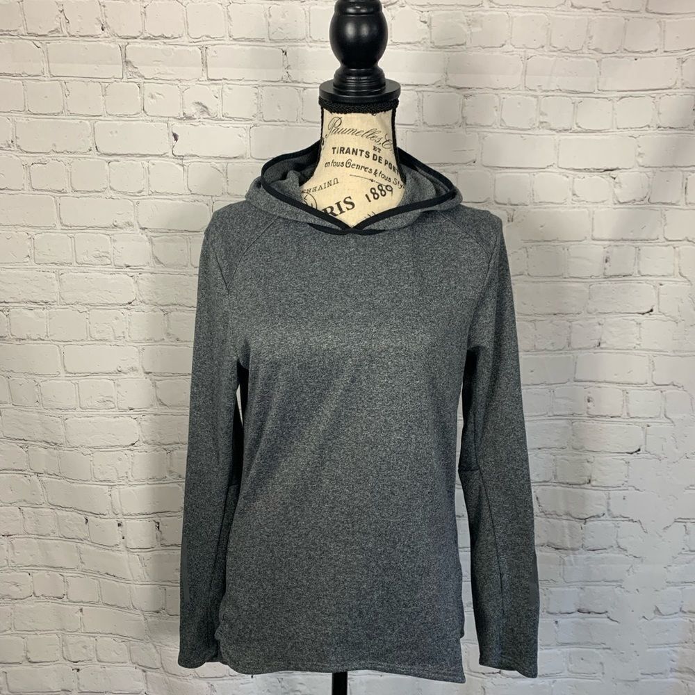 Adidas / Climalite Hoodie / Gray / Small